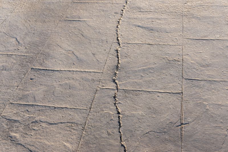 Common Reasons Residential Stamped Concrete Cracks And Fades Over Time