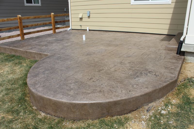 Stamped Cement Patio Service