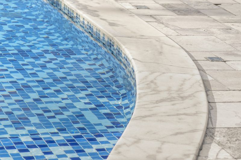 Patterned Pool Deck