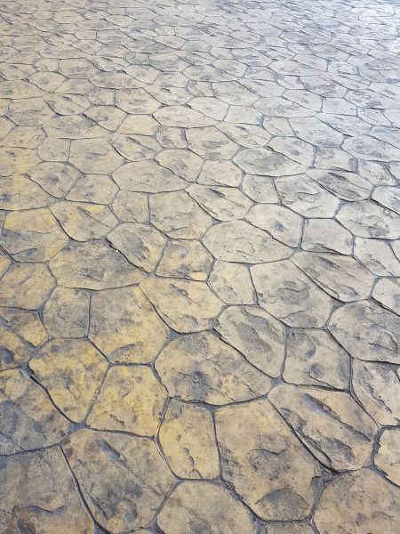 Stamped Concrete Paving in Hilliard