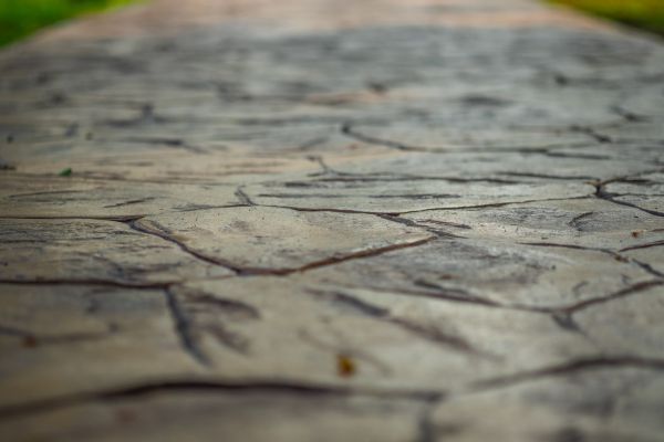 Textured Concrete Paving in Hilliard