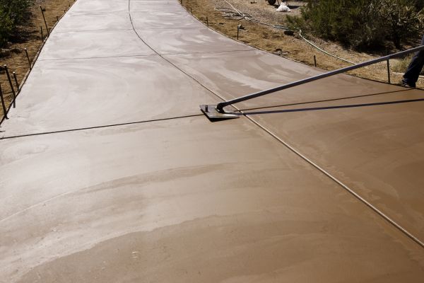 Outdoor Concrete Staining in Hilliard
